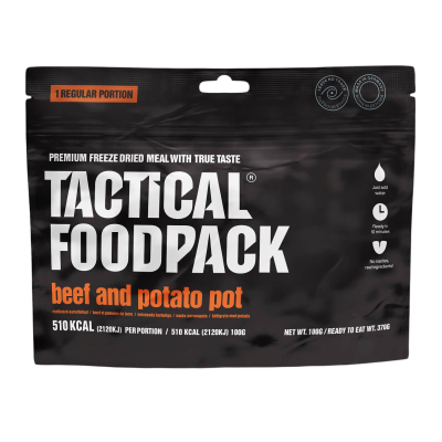 Tactical Foodpack liellopa gaļa ar kartupeļiem 100gr