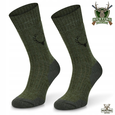 Zeķes Comodo Hunting No-pressure (zaļas)