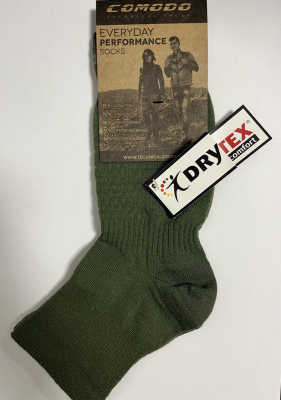 Zeķes Comodo Quarter (zaļas)