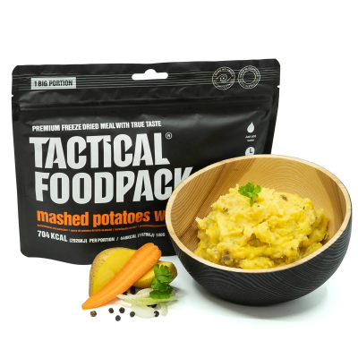 Tactical Foodpack sausā uzturdeva (vista ar kartupeļiem)