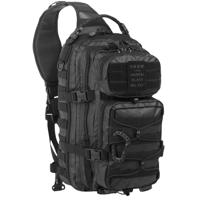 Mugursoma Mil-tec Tactical One Strap 25L (melna)