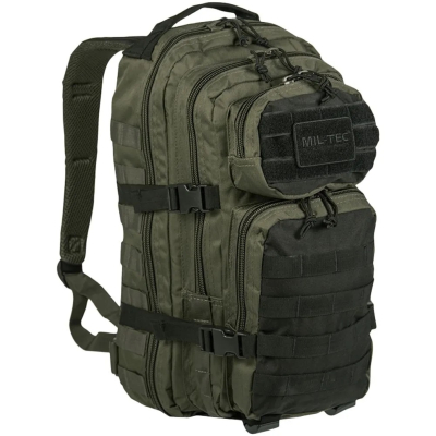 Mugursoma Mil-Tec Assault-pack 20L (melna/sarkana)