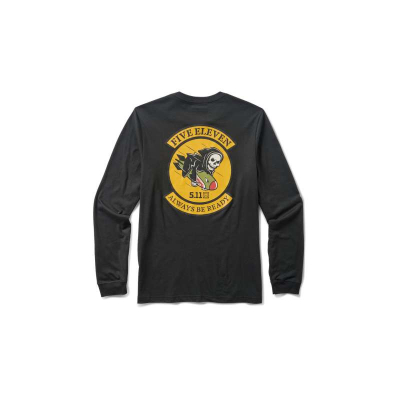 Krekls ar g/p 5.11 Grim Bomber (melns)