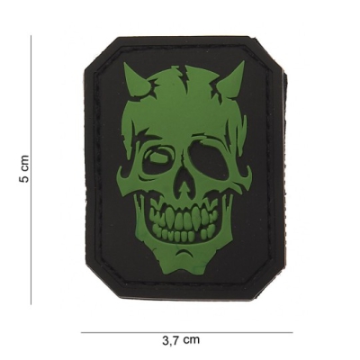 Emblema PVC Devil Skull