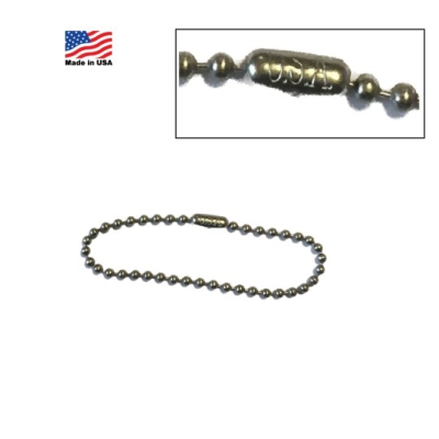 Metāla ķēdītes ID žetoniem (10cm)