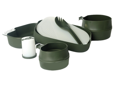 Ēšanas piederumu komplekts CAMP-A-BOX (zaļš)