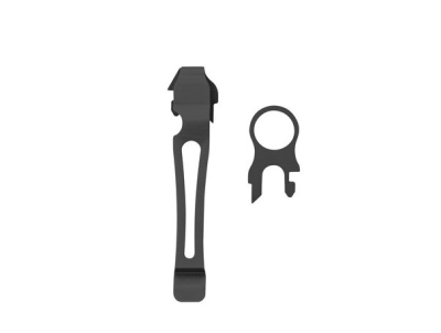 LEATHERMAN klipsa ar gredzenu melns