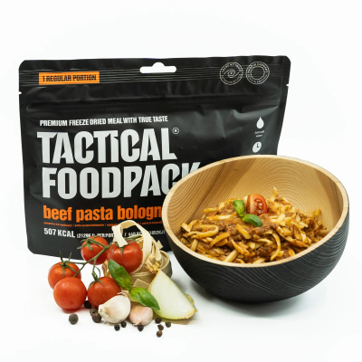 Tactical Foodpack (liellopa gaļa ar makaroniem 115g.)