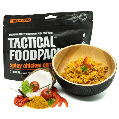 Tactical Foodpack (Curry Vista ar rīsiem 100g.)