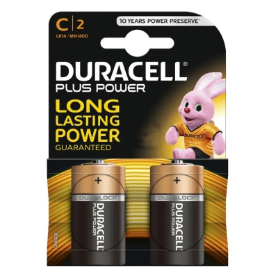 Duracell C C&amp;B baterija 1 iepak.(2 gab.)