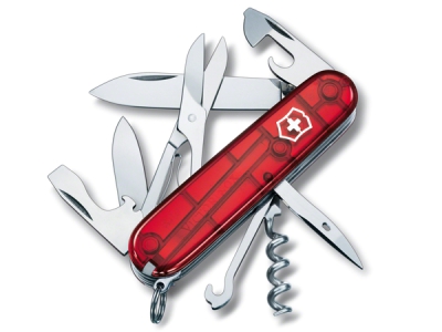 VICTORINOX 'Climber' Translucent 1.3703.T