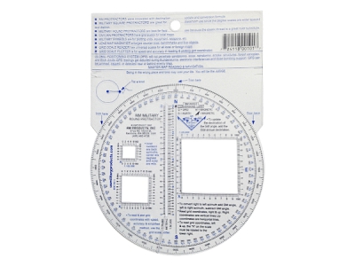 Topogrāfijas transportieris (Military Protractor)