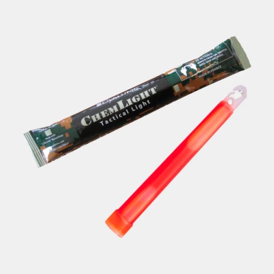 Gaismas zizlis CYALUME ChemLight 15cm 12 h (sarkans)