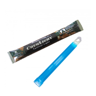 Ķīmiska gaisma CYALUME ChemLight 15cm 12 h (zila)