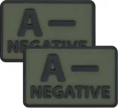 Uzšuve PVC Asins grupa 2gb. (A /Rh-)