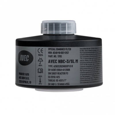 Gāzmaskas filtrs NBC 3SL