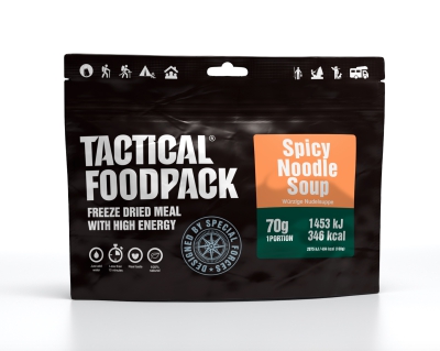 Tactical Foodpack sausā uzturdeva (pikanta nūdeļu zupa)
