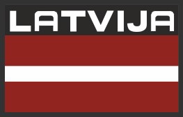 Uzšuve Latvija (melna)